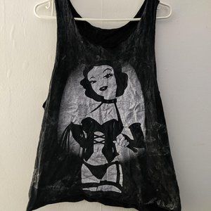 Snow White / Disney BDSM Tank Top - Acid Wash